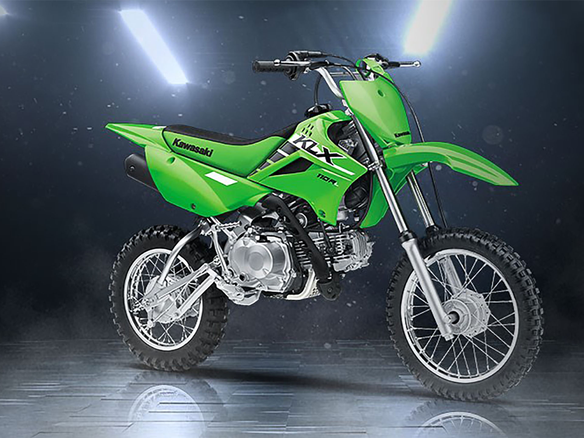 New 2025 Kawasaki KLX 110R L Lime Green | Motorcycles in Johnson