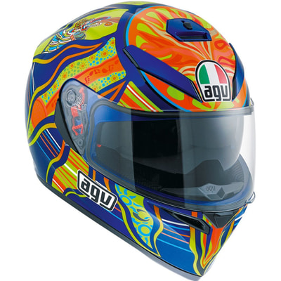 Helm AGV K-3 SV Pinlock Rossi Five Continents · Motocard
