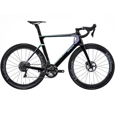 MERIDA Reacto Disc YC Edition 2019 Black Green Blue · Motocard Bike