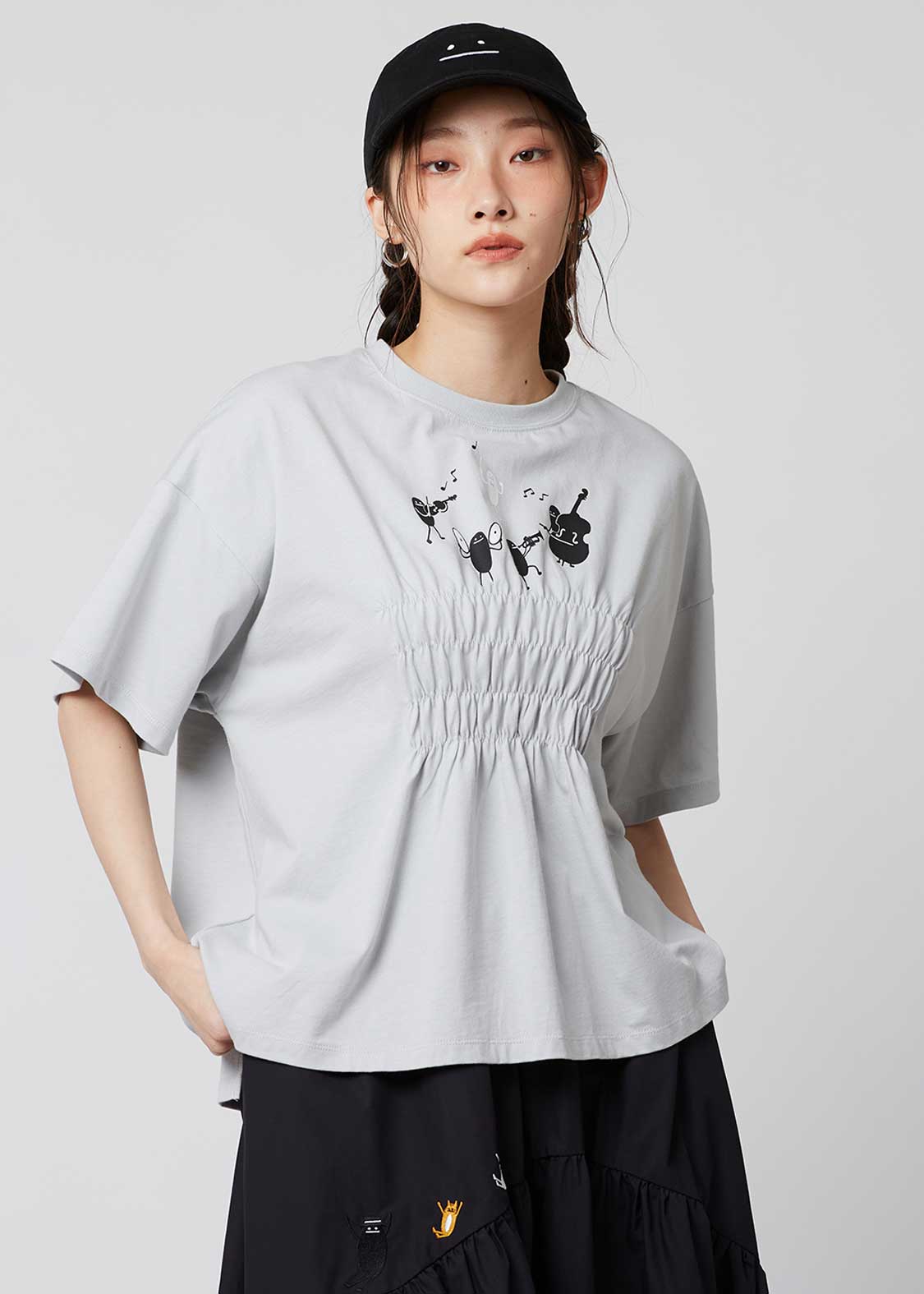 ビューティフルシャドーオーケストラ｜シャーリングTシャツ