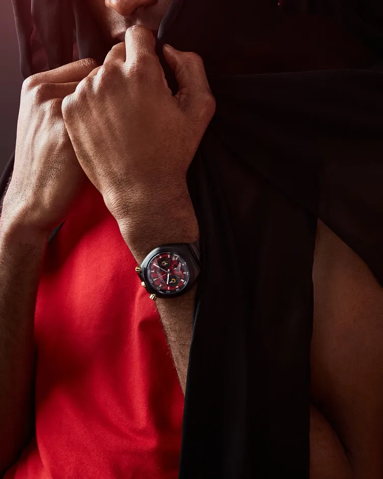 Darth Maul Red Dial Stainless Steel Bracelet AN3668-55W | CITIZEN