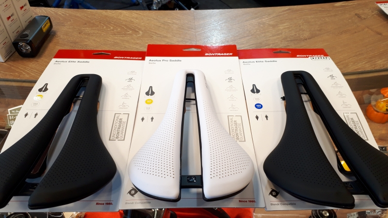 商品紹介]限定カラー！Bontrager Aeolus Proサドル(ホワイト)｜湘南