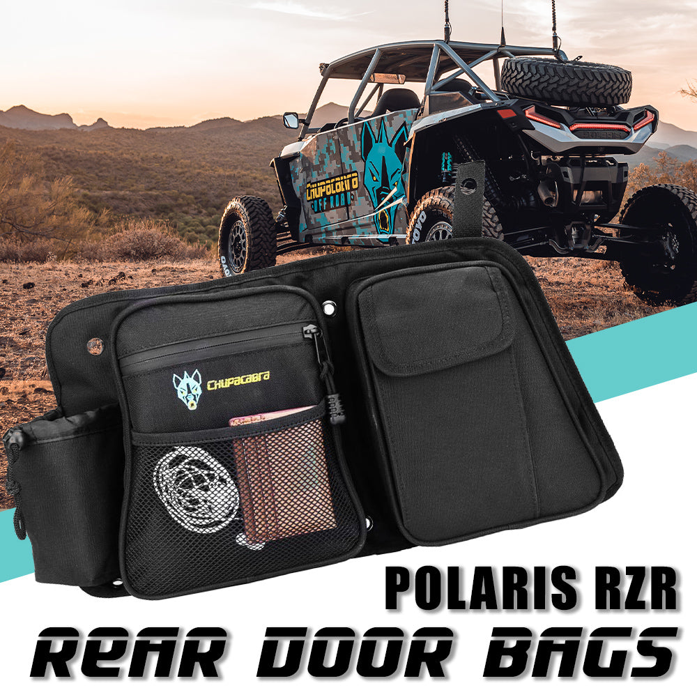 RZR Rear Door Bags Set of Two Right & Left – Chupacabra Offroad