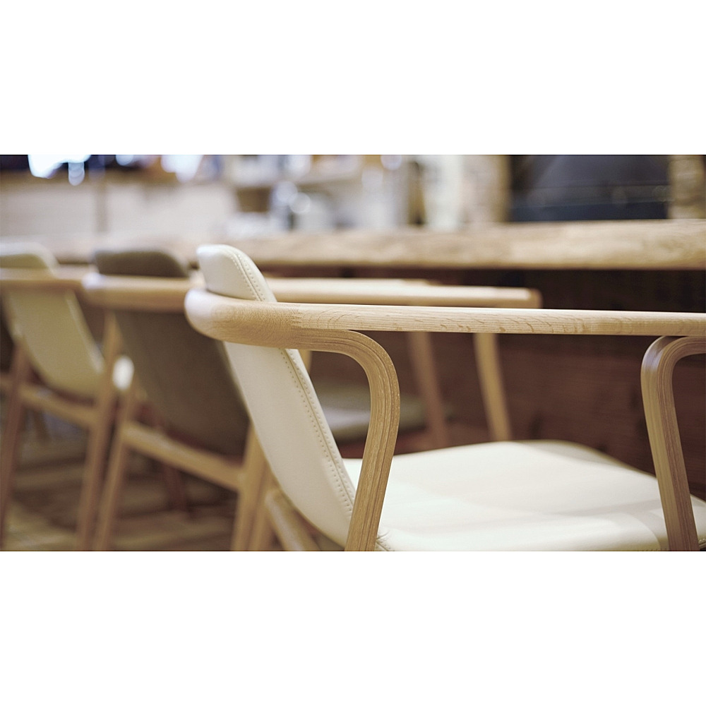 SPLINTER DINING ARMCHAIR (SHELL)｜カンディハウス｜コンフォートQ