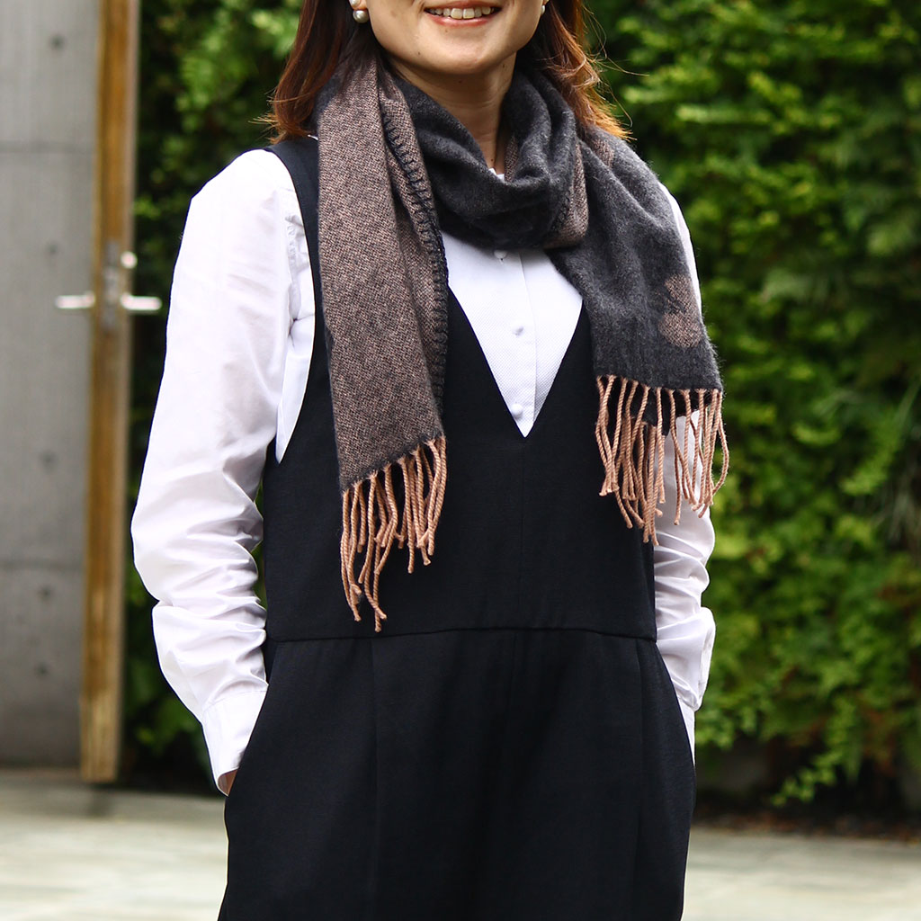 KLIPPAN × mina perhonen｜ロングマフラー CHOUCHO COMFOTA 北欧雑貨店