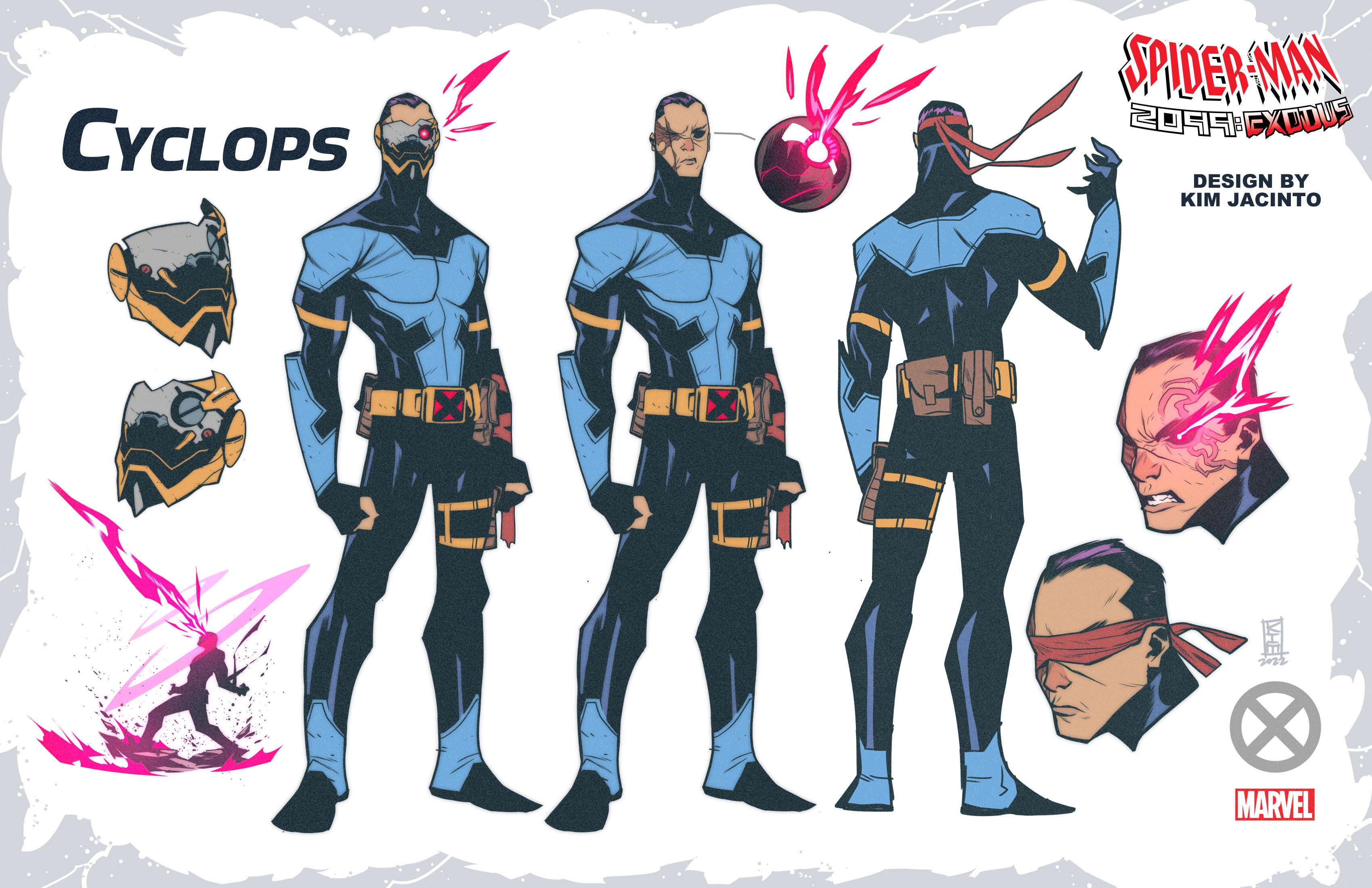 X-Men 2099 Character Designs Feature Future Versions of Cyclops
