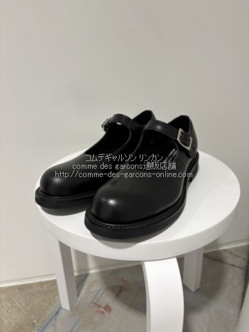 コムコム定番 レザーシューズ-ワンストラップ-| コムデギャルソン