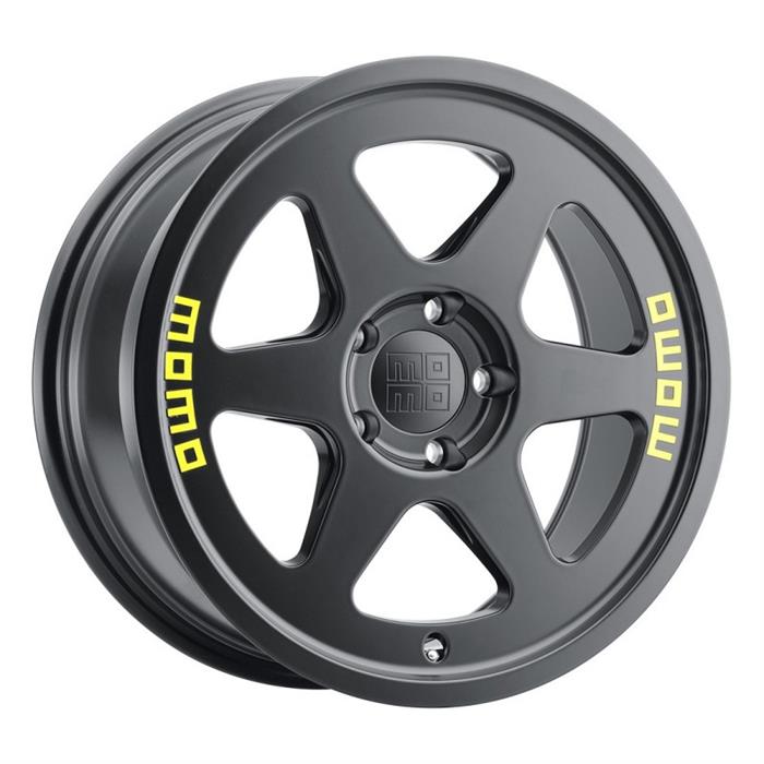 MOMO M50189521P40 18x9.5 Heritage 6 Wheel, 5x120, Satin Black