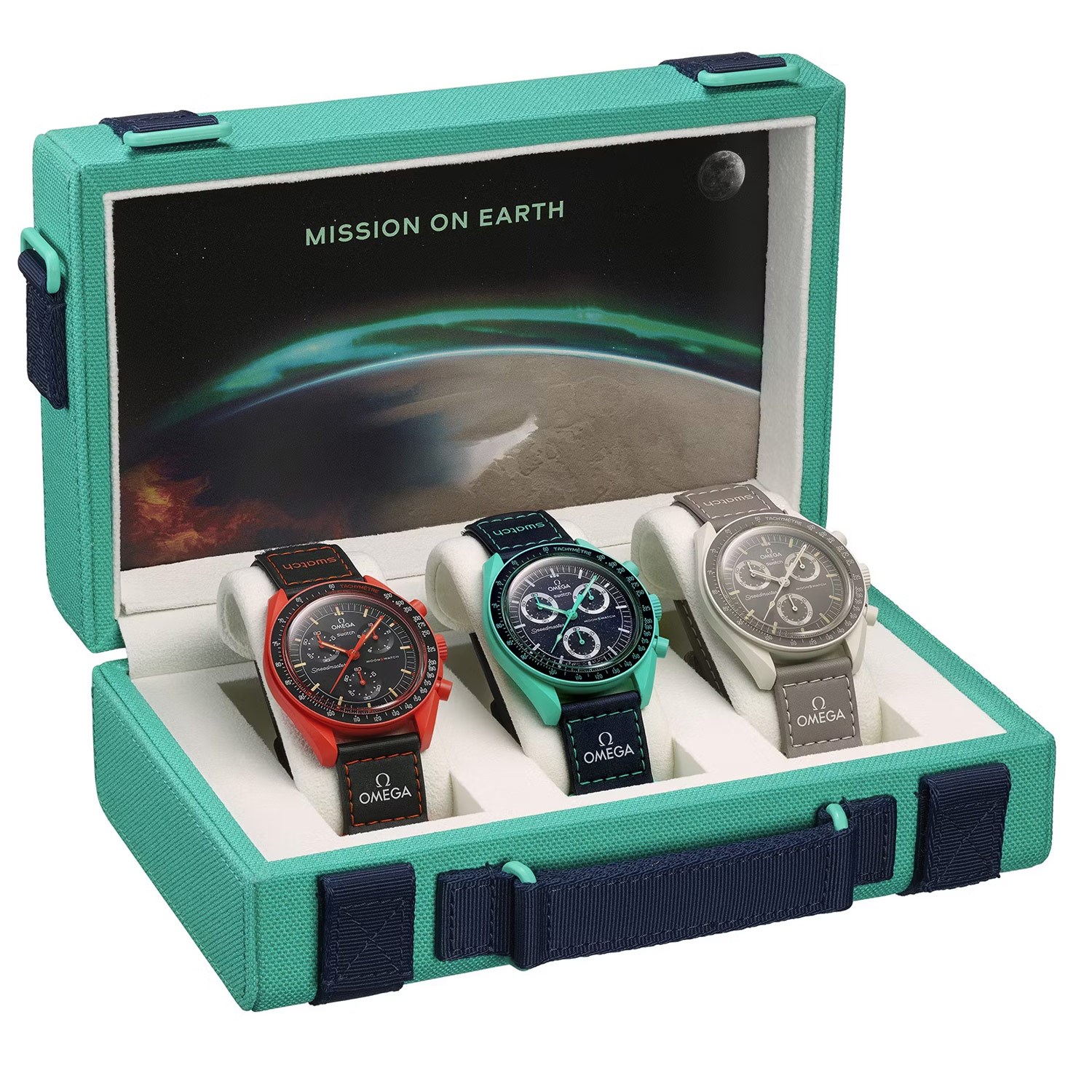 Swatch x Omega MoonSwatch Mission on Earth a Story Told in Color