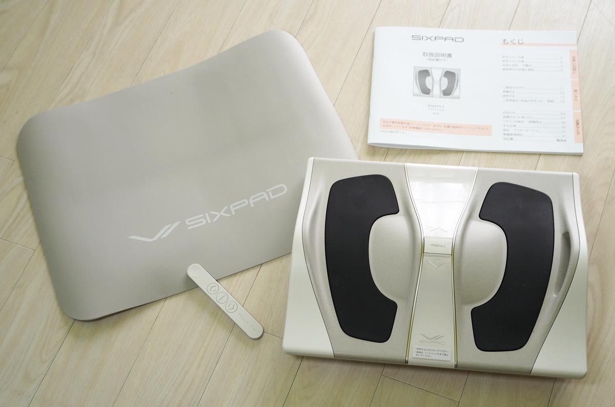 シックスパッドのフットフィット3の口コミ・評判は？使い方と使用感を