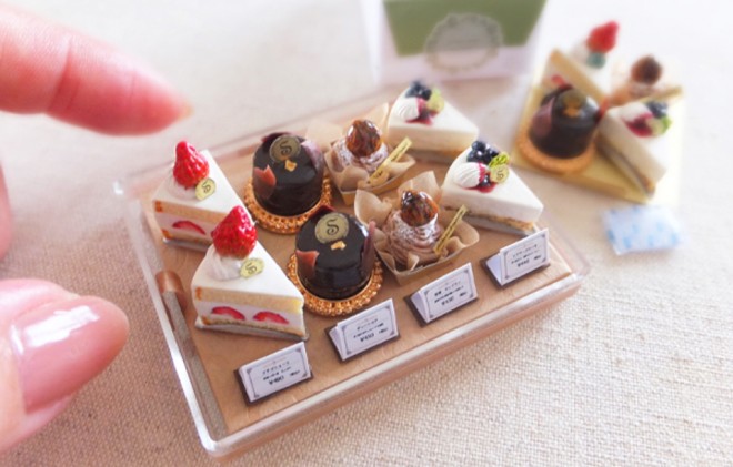 指先サイズのケーキが10万円? 人気ミニチュア作家が明かす“まるで本物