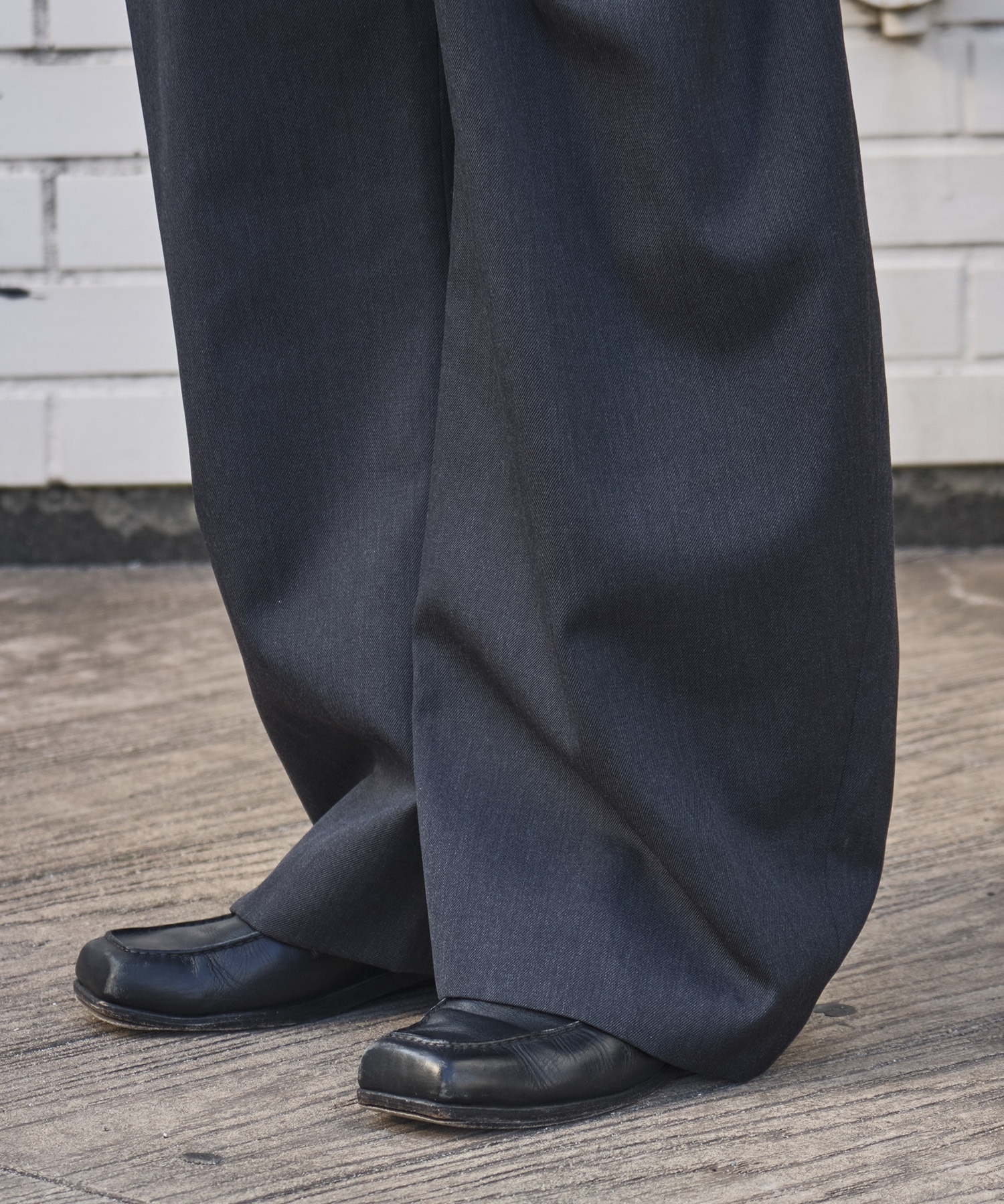 チャウチャウ CONZ カーブドレッグ パンツ サイズ1 CURVE LEG TROUSERS