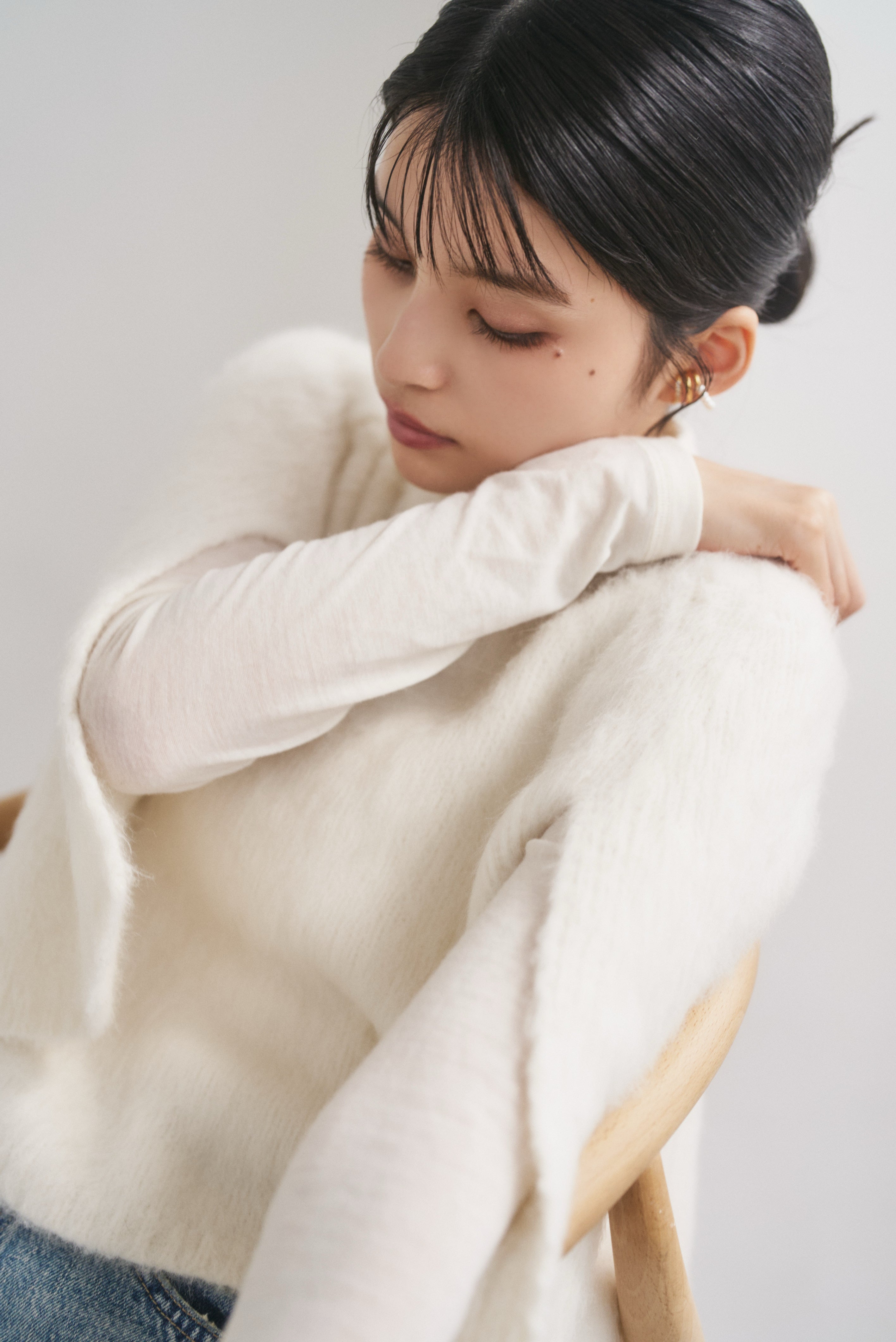 フォックスファーケープポンチョ – CONNSE