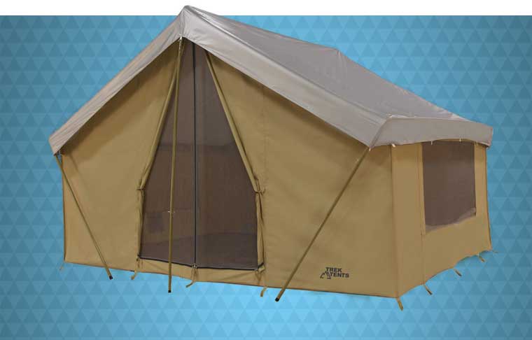 TREK TENTS 245c コットンキャンバス キャビンテント A Guide to