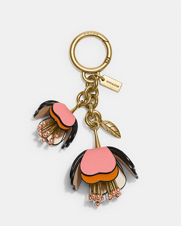 公式】COACH – コーチ | ティー ローズ バッグ チャーム