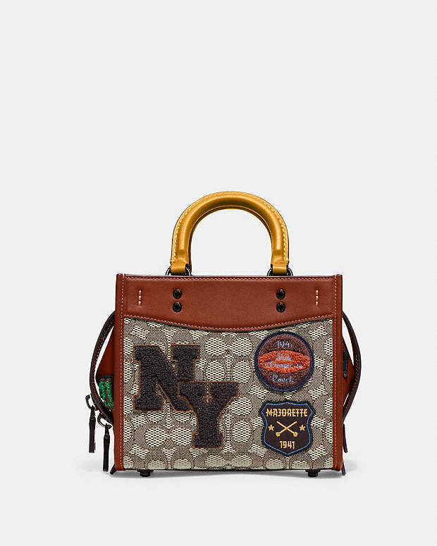 公式】COACH – コーチ | ローグ 20・シグネチャー テキスタイル ジャ