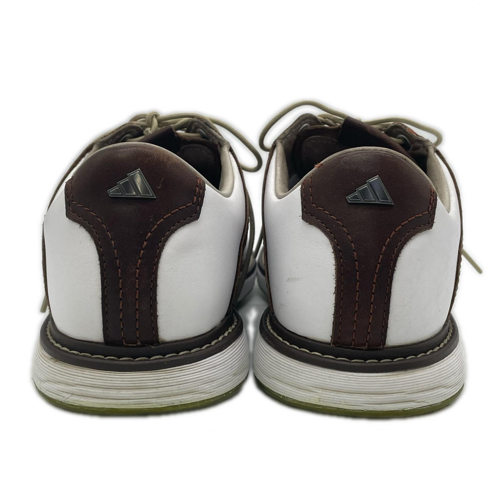 中古 アディダスゴルフ adidas GOLF ゴルフシューズ 25.5 ホワイト