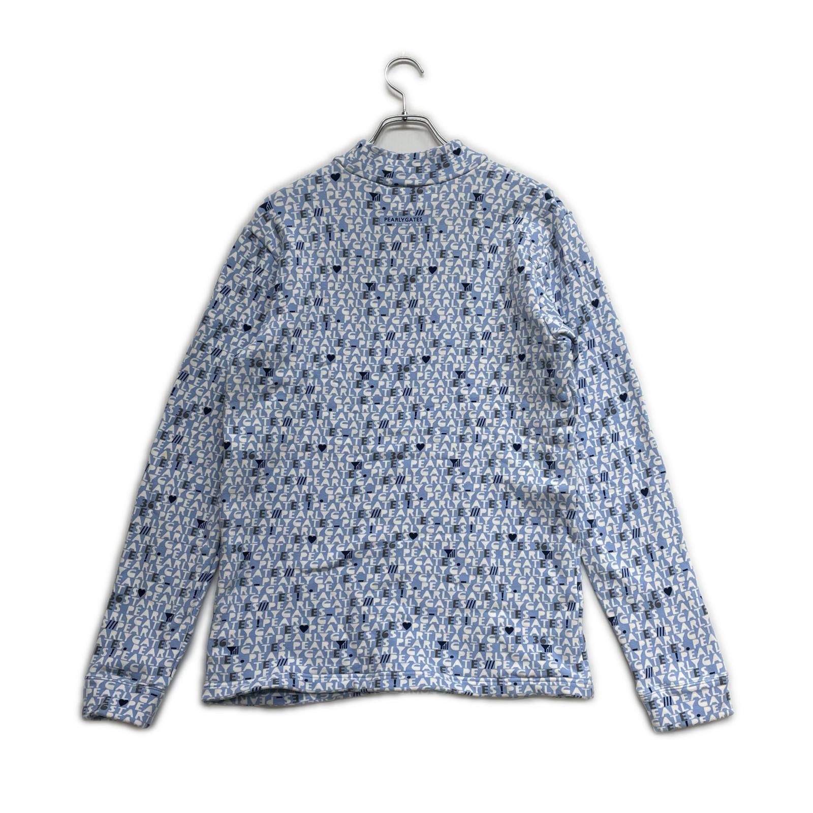 中古 メンズ パーリーゲイツ PEARLY GATES 長袖シャツ 4(M) 水色