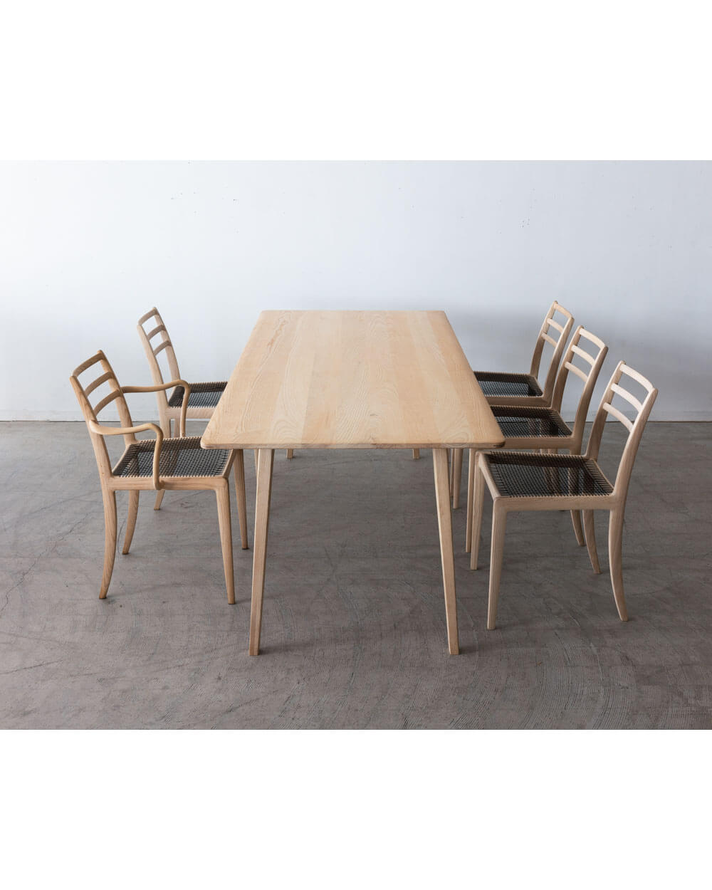 現品SALE］ELEGANCE ダイニング6点セット 180テーブル / チェア