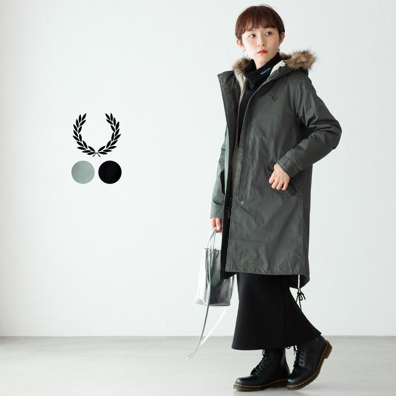 フレッドペリー モッズコート FRED PERRY M-51 ジップインライナー