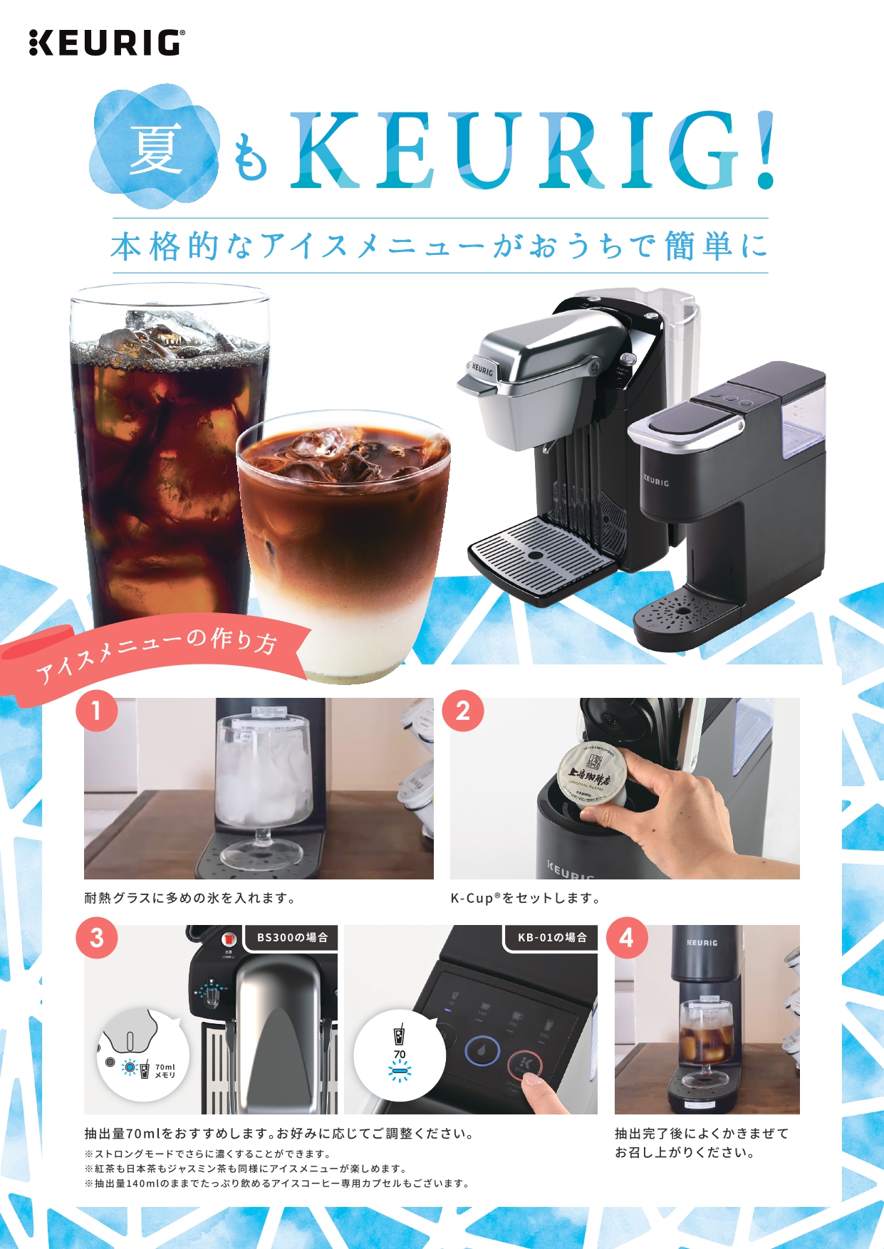 キューリグ カプセル】Kカップ 8箱セット（アイスコーヒーセット