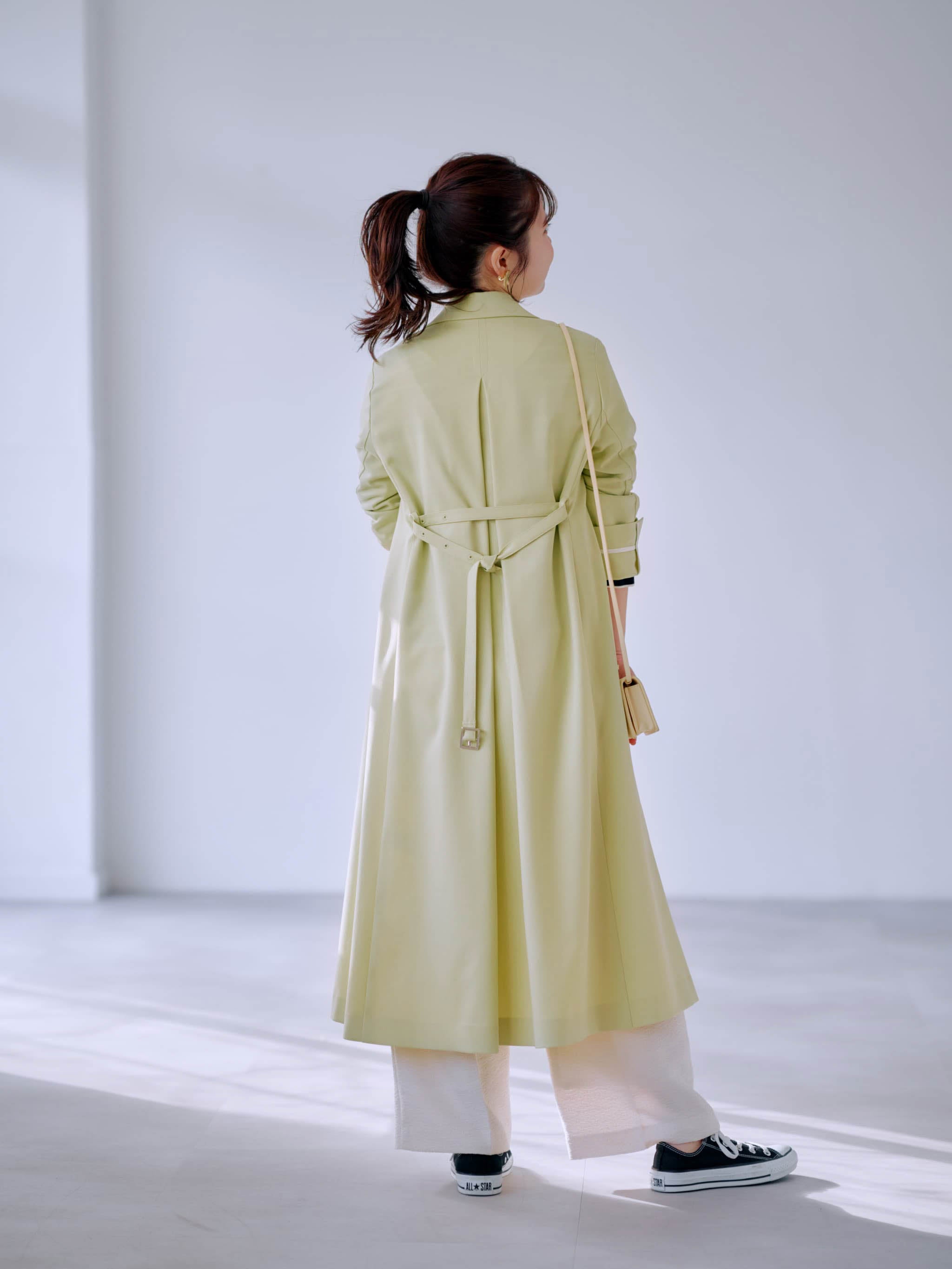 バックフレアテーラードコート-short & regular | 小柄・低身長女性