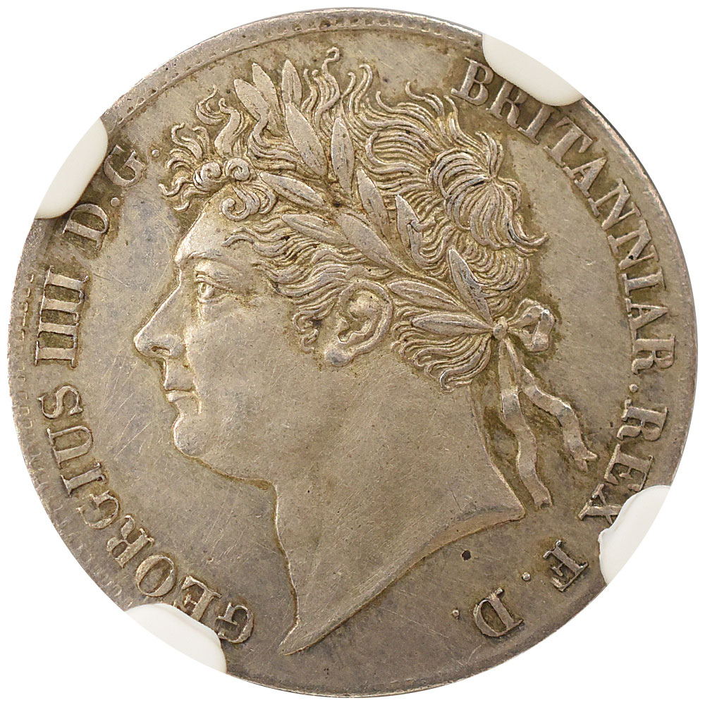 イギリス 1825 ジョージ4世 4ペンス 銀貨 NGC UNC DETAILS MAUNDY