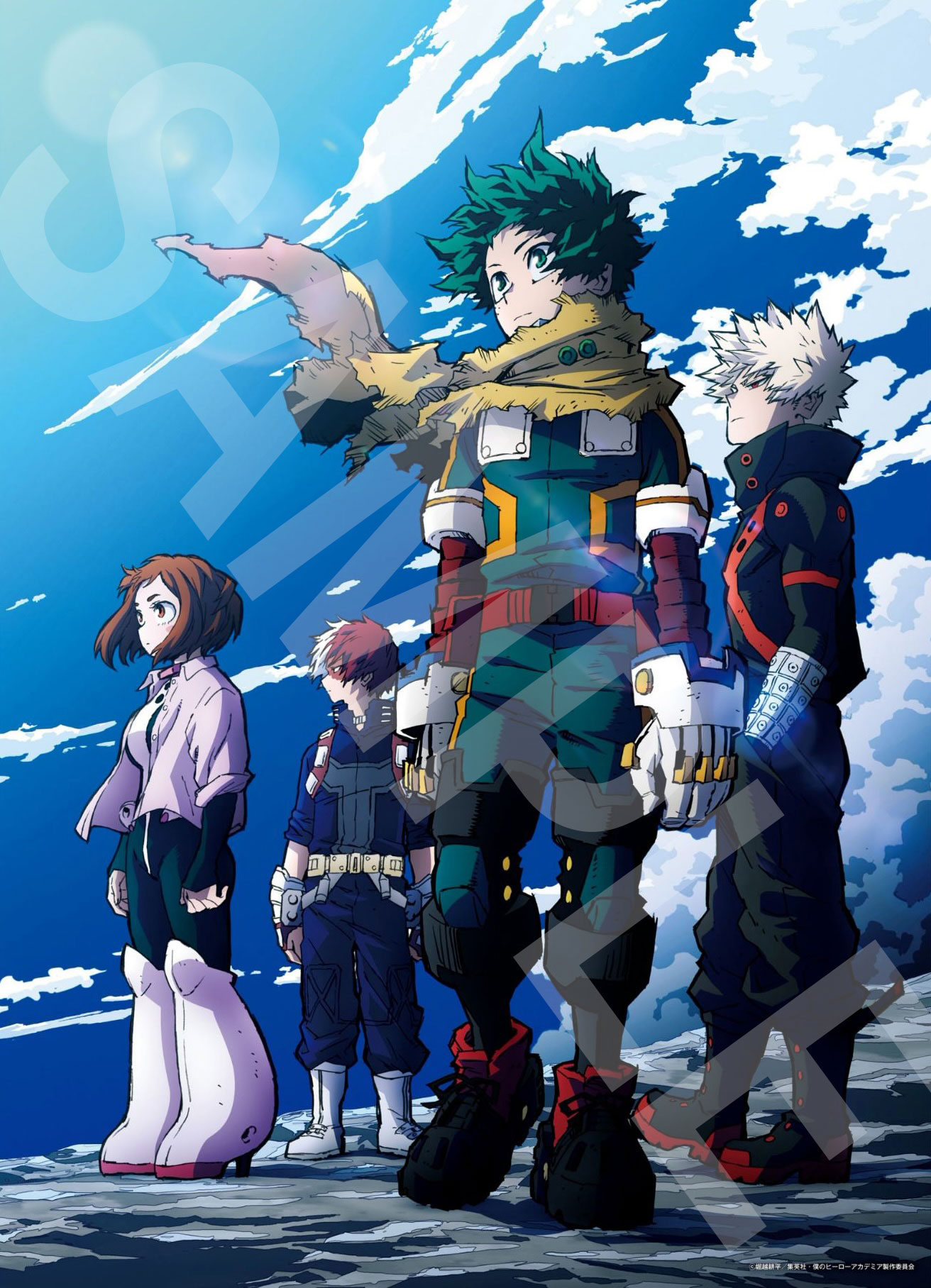 僕のヒーローアカデミア 7期ビジュアルポスター WJ18号の付録に登場!