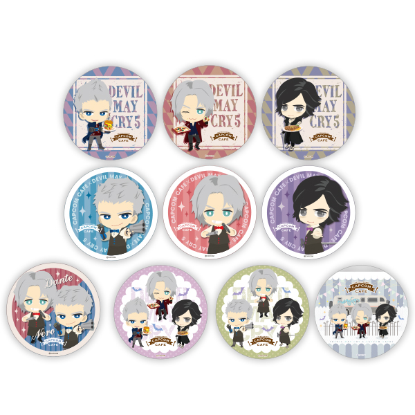 デビルメイクライ 缶バッジ バージル カプコンバー デビルメイクライ