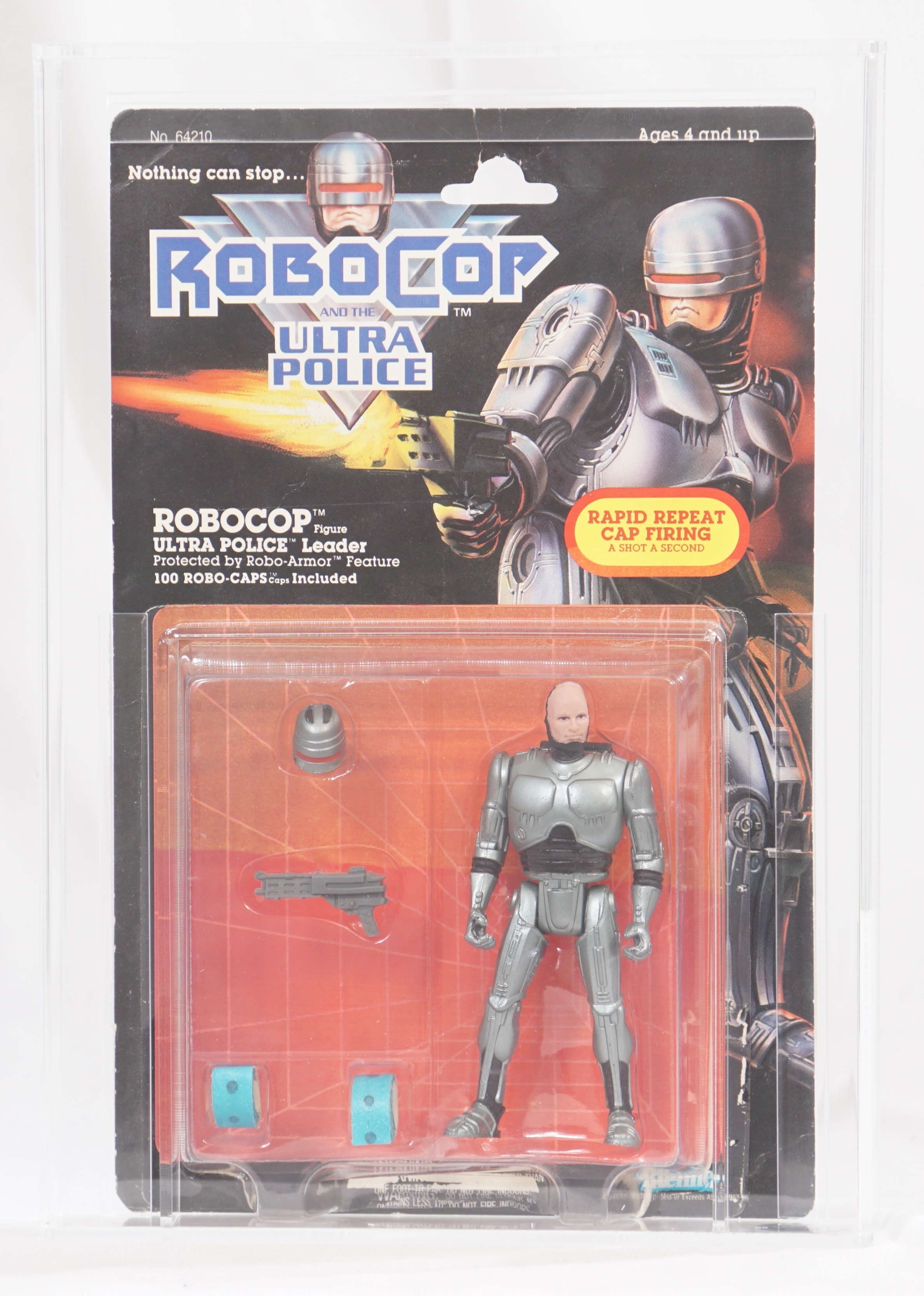 1988 Kenner Robocop Ultra Police Carded Action Figure - Robocop