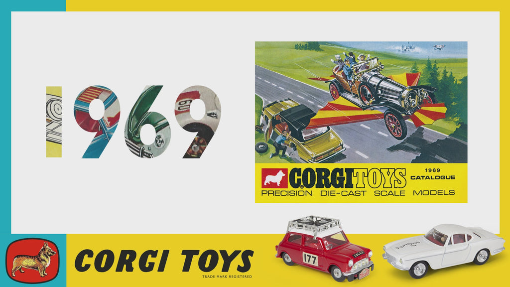 Authentic 48 page Reproduction 1969 Corgi Toys Catalogue – Corgi