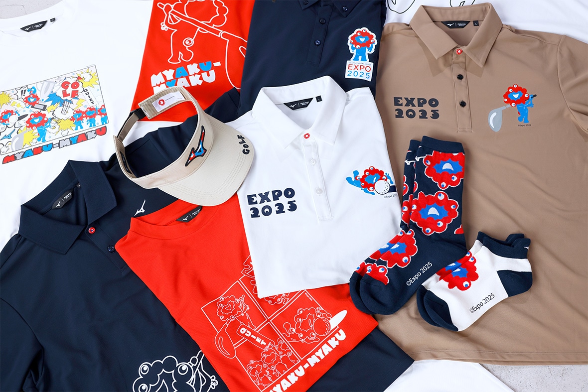大阪・関西万博公式ライセンス商品 第3弾 ミャクミャクゴルフグッズ