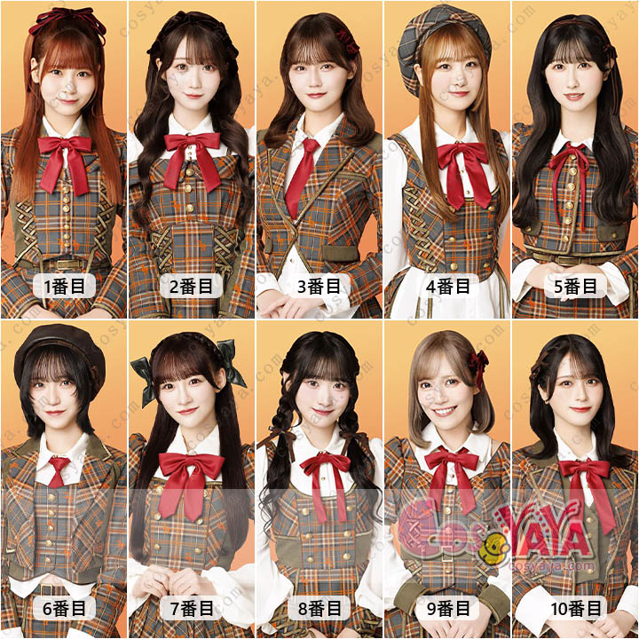 LOVE（イコールラブ）19thシングル『ラブソングに襲われる』衣装