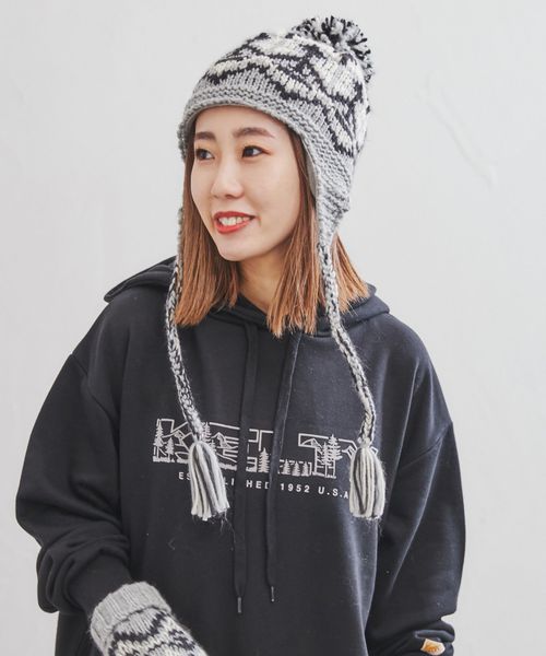 ノルディック柄ニットワッチ