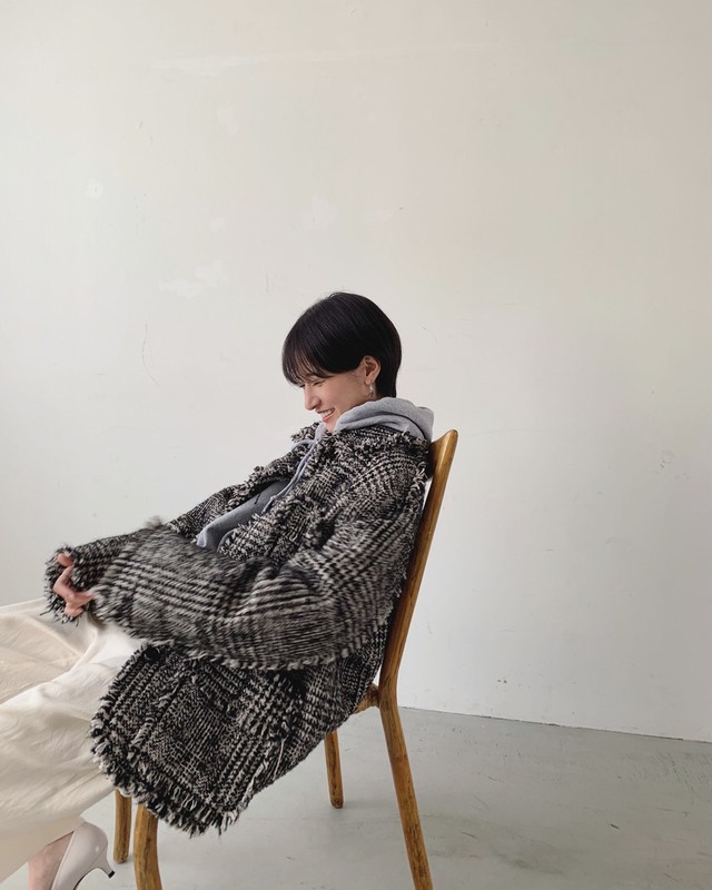松本恵奈のMUST BUY- CLANEのお気に入りアイテム紹介 “MIX TWEED