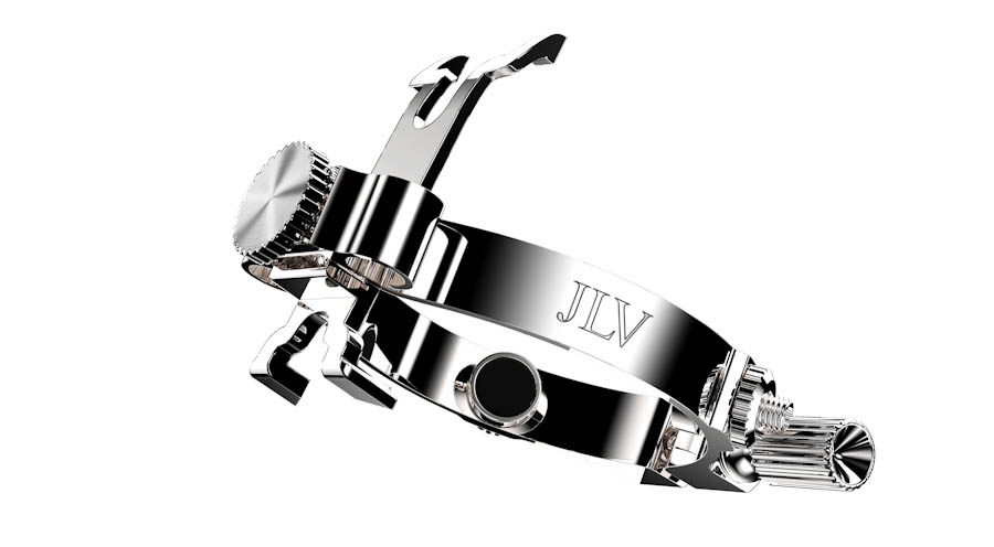 JLV リガチャー 画期的な発想・・ クラリネット・サックス用