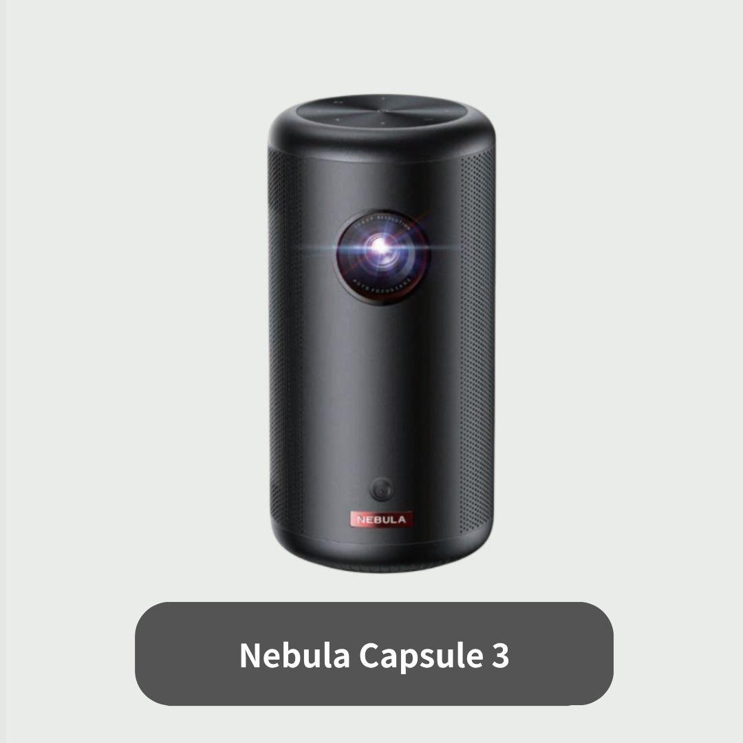 Nebula Capsule 3 モバイルプロジェクター 直径7.8×高さ16cm Anker