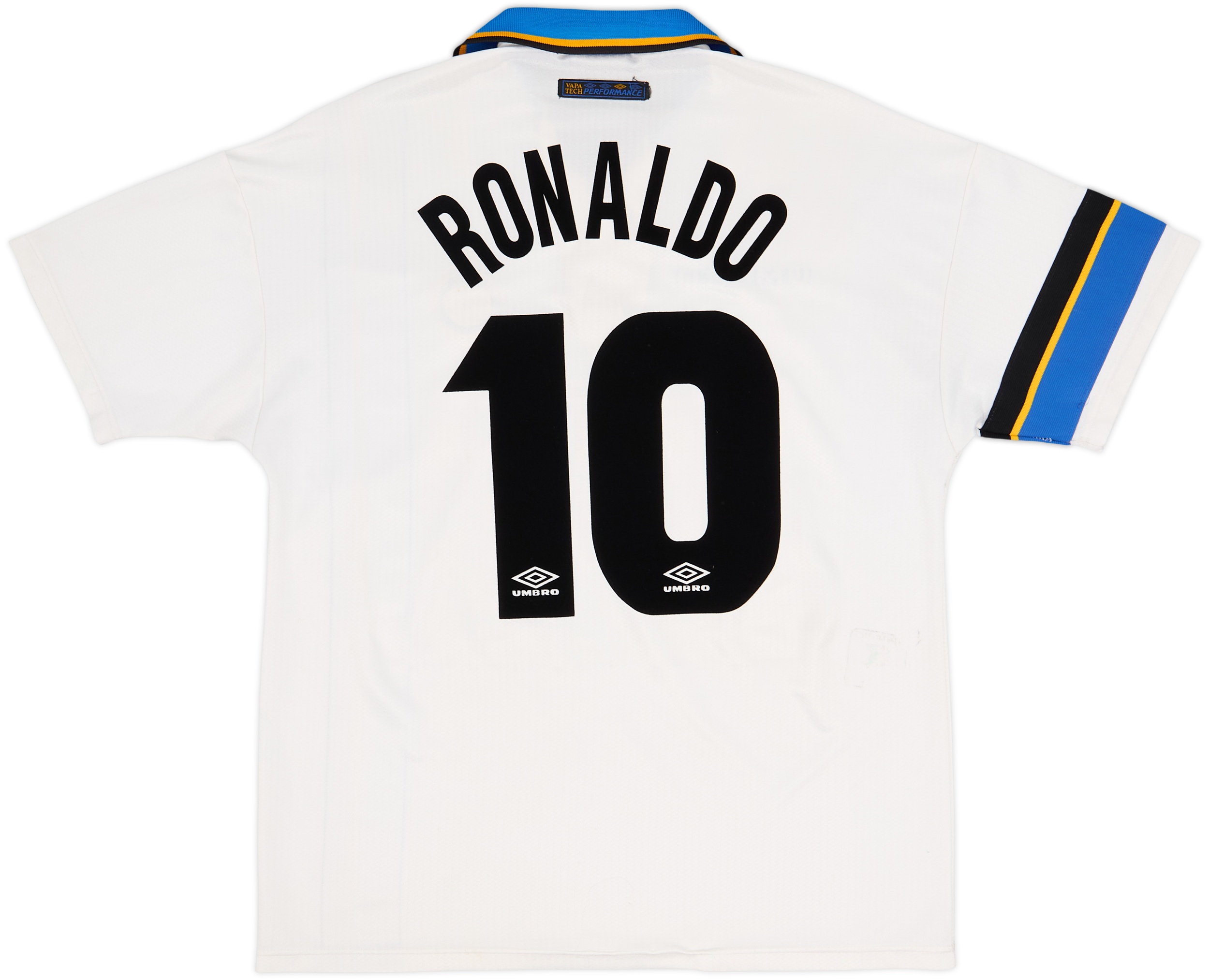 インテル RONALDO 背番号10 ユニフォームシャツ UMBRO インテル