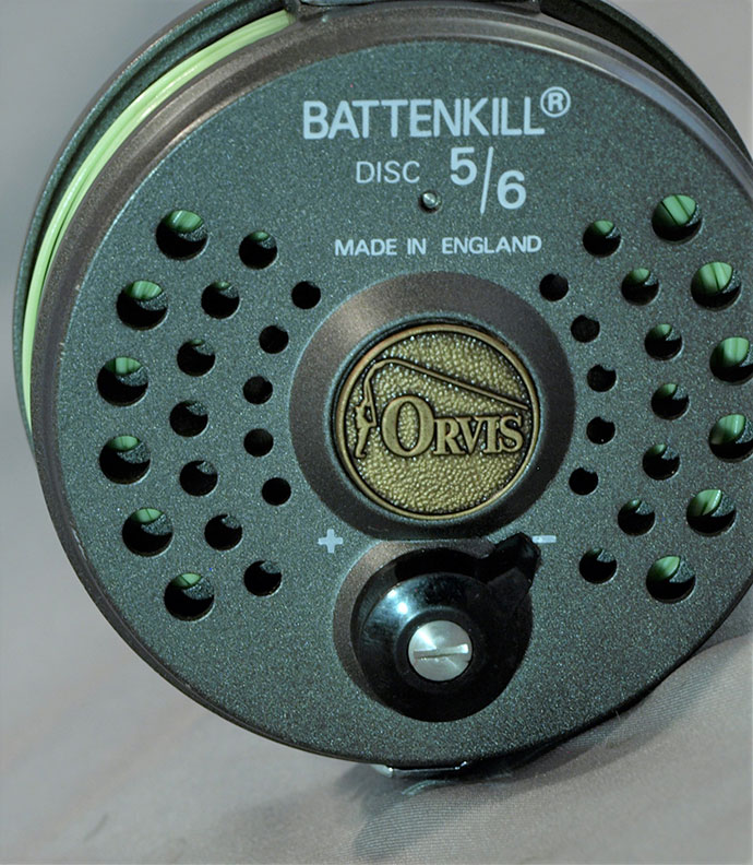 Orvis Battenkill Disc 5/6 Fly Reel England LHW