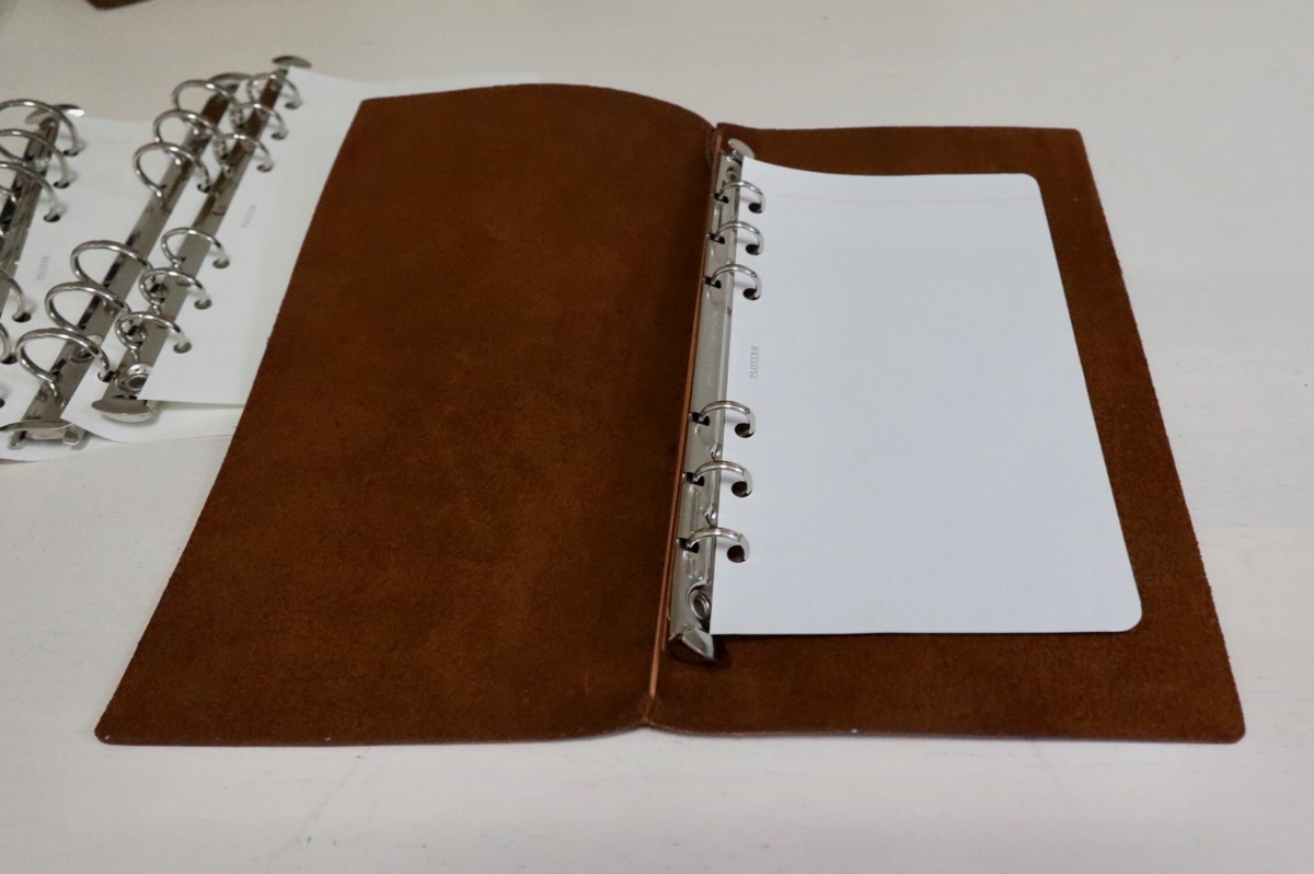 トラベラーズノートのシステム手帳化カスタマイズ | CLUB TN