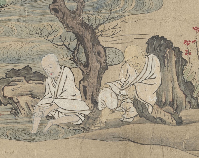 ワークショップで絵巻物の世界に入り込もう！