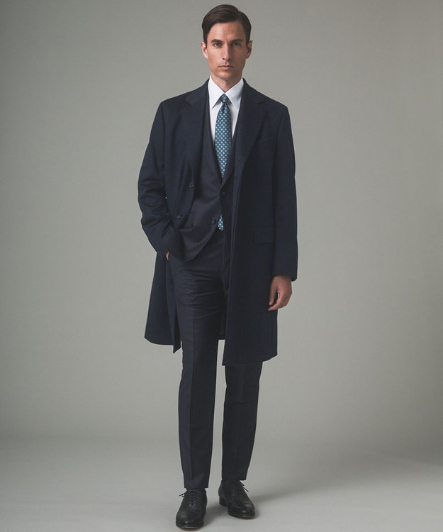 GOLD LABEL/WEB&一部店舗限定【COLOMBO】ピュアカシミヤ チェスター