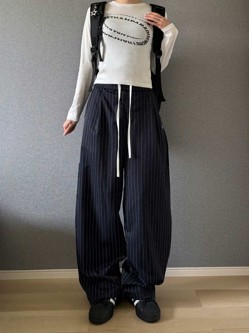 ストライプスラックスパンツ DPB88004 – CRAMMY