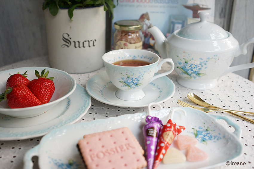 イマン ダイアナローズ ホーロー ライス缶 － フレンチカントリーの