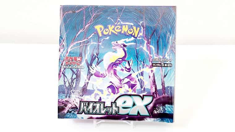 ポケカ】ミモザSRを期待してバイオレットexのBOXを開封してみた｜CUBE
