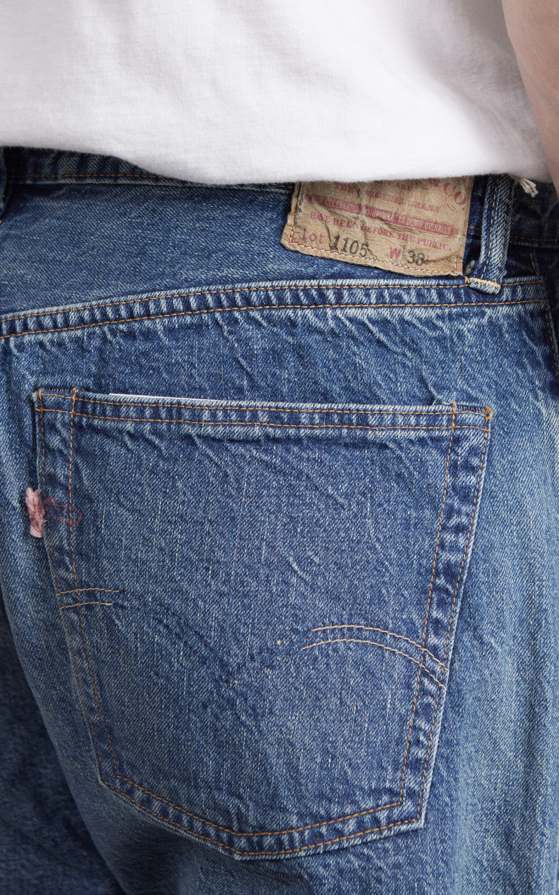 Warehouse & Co. Lot 1105 2nd Hand Jeans Used Wash Light