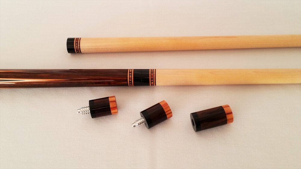 South West Cue For Sale / 2 Shafts with Custom Joint Protectors
