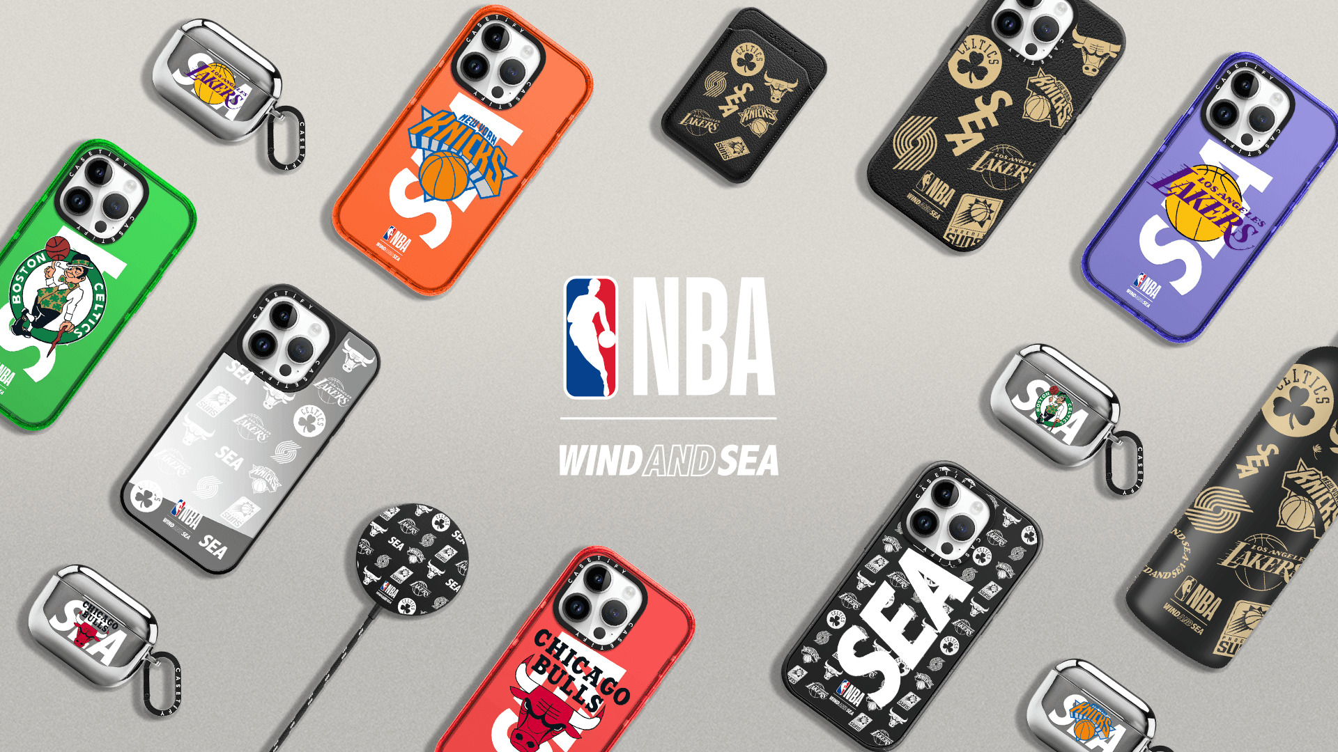 NBA x WIND AND SEA – CASETiFY