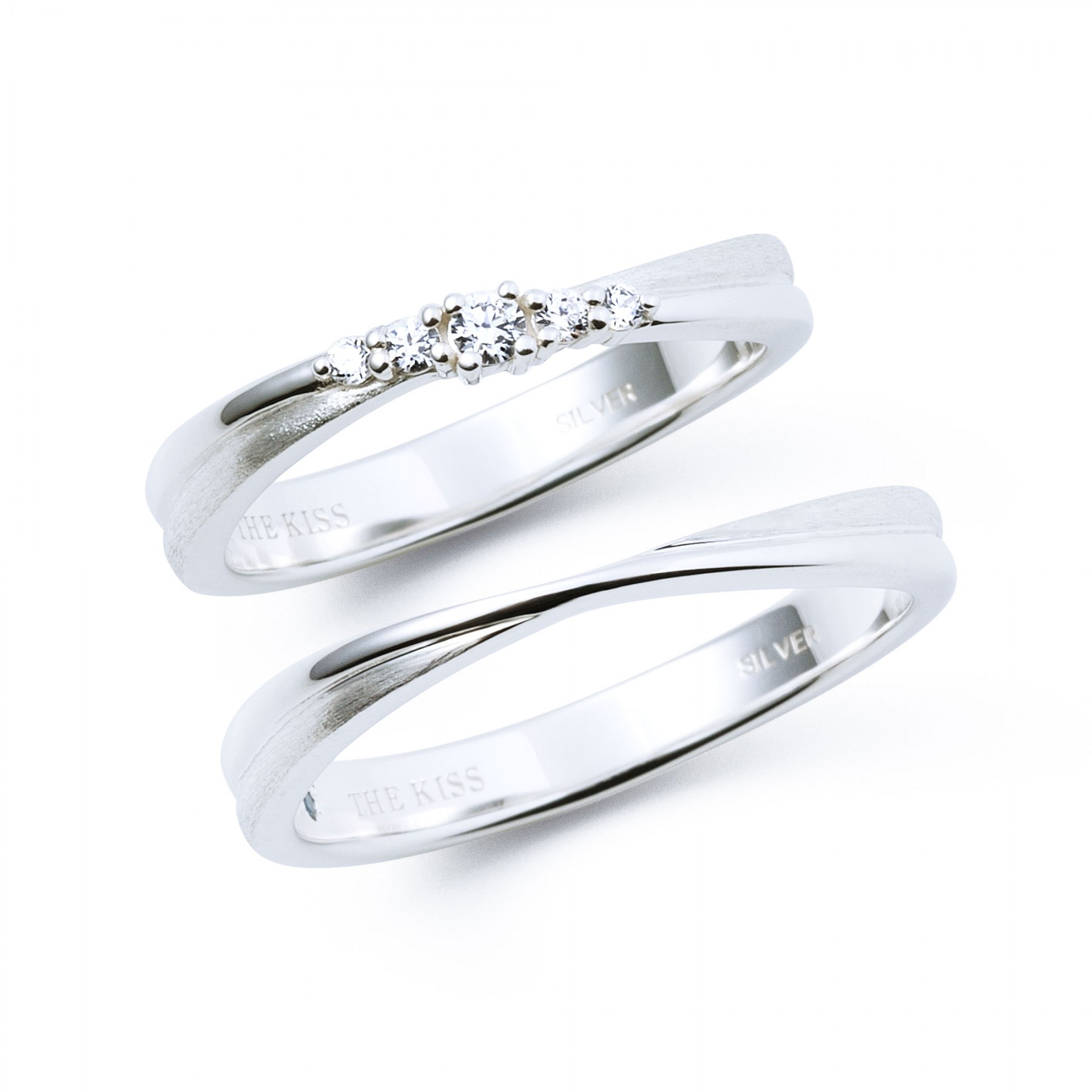 シルバー ペア リング 2024-02RL-M｜THE KISS（ザ・キッス）公式通販