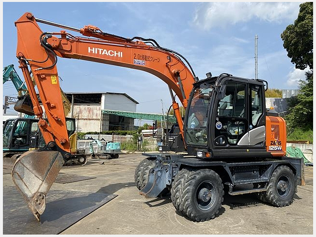 日立建機 ZX125W-6 | 大阪府の油圧ショベル(ユンボ) | BIGLEMON